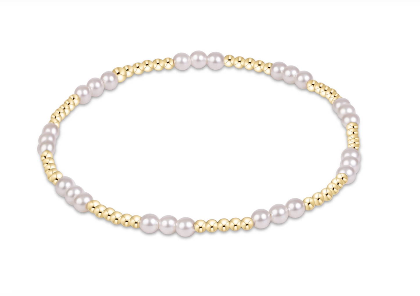 Joy Pearl 3mm Bead Bracelet