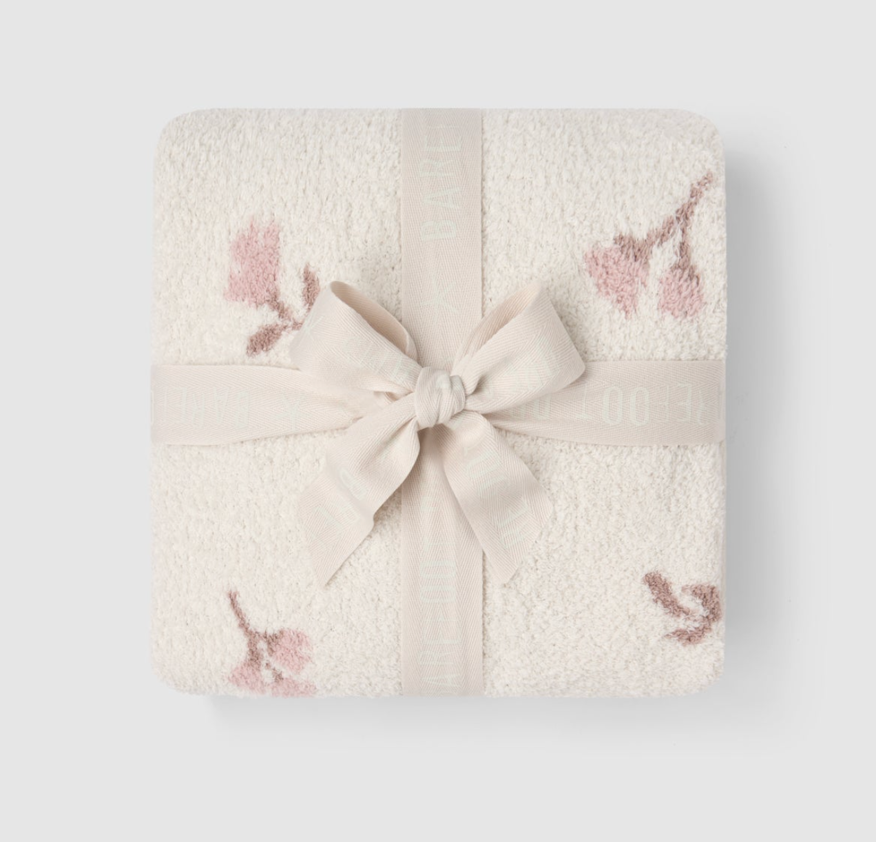 CozyChic Heirloom Floral Stroller Blanket | Dusty Rose