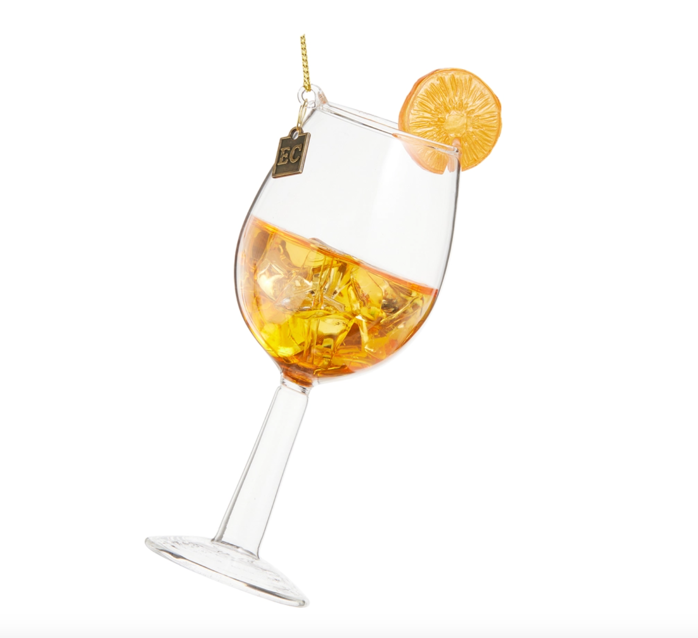 Spritz Cocktail Ornament
