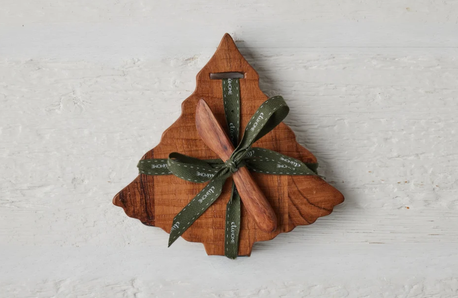 Mini Tree Board | Natural | Spruce Ribbon