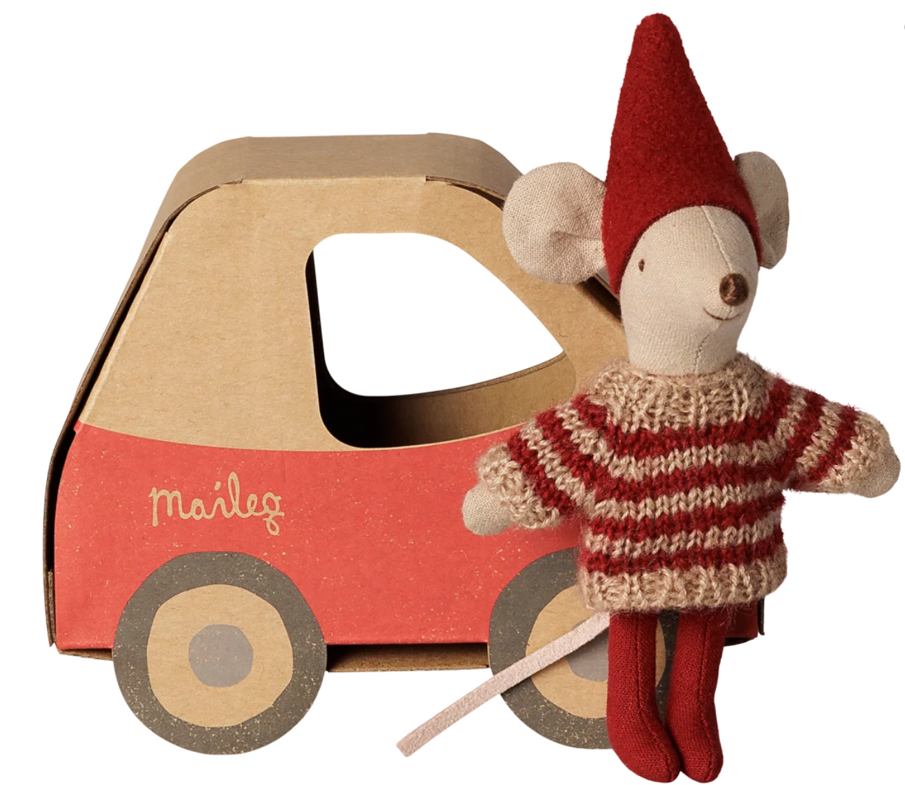 Christmas Mouse | Little Sister in Car Box