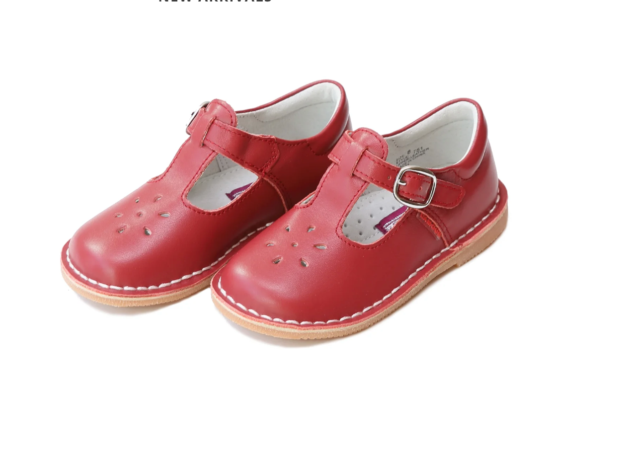 Joy T-Strap Mary Jane | Red