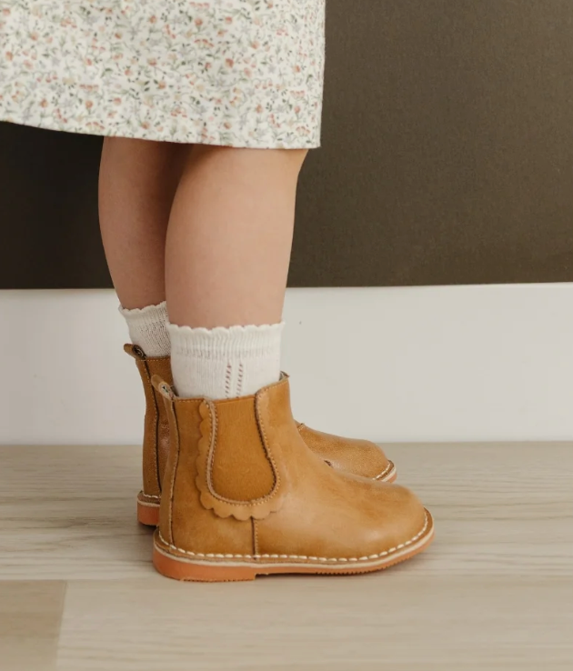 Kate Stitch Down Boot | Tan