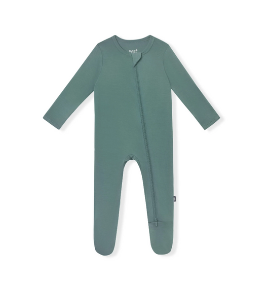Zippered Footie Pine