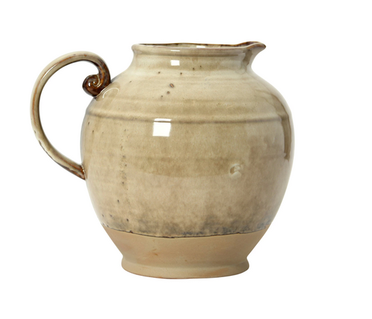 Stoneware Pitcher Reactive Glaze | 72 oz