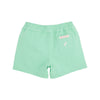 Sheffield Shorts | Grace Bay Green with Saratoga Stone Stork