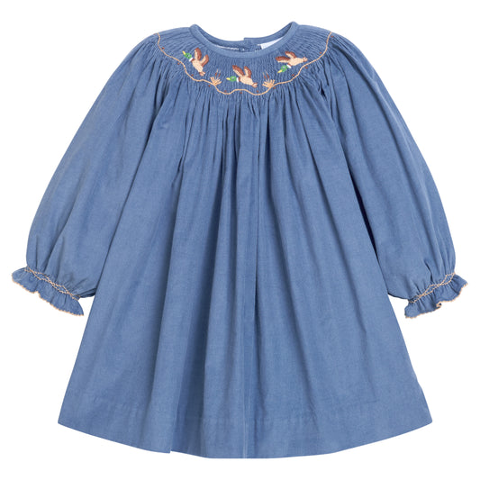 Smocked Bishop Dress | Flying Mallard