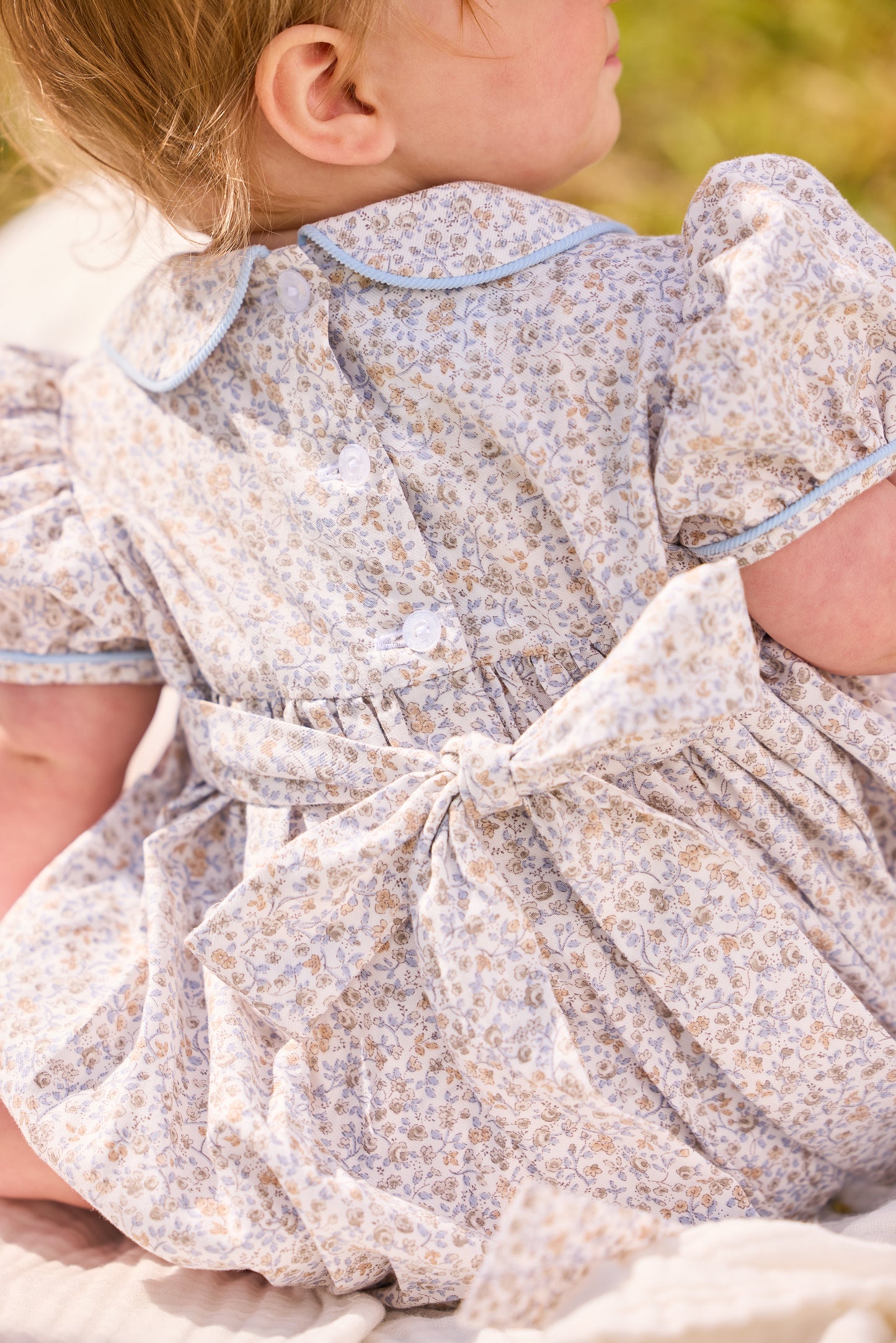 Smocked Peter Pan Bubble | Winthrop Floral