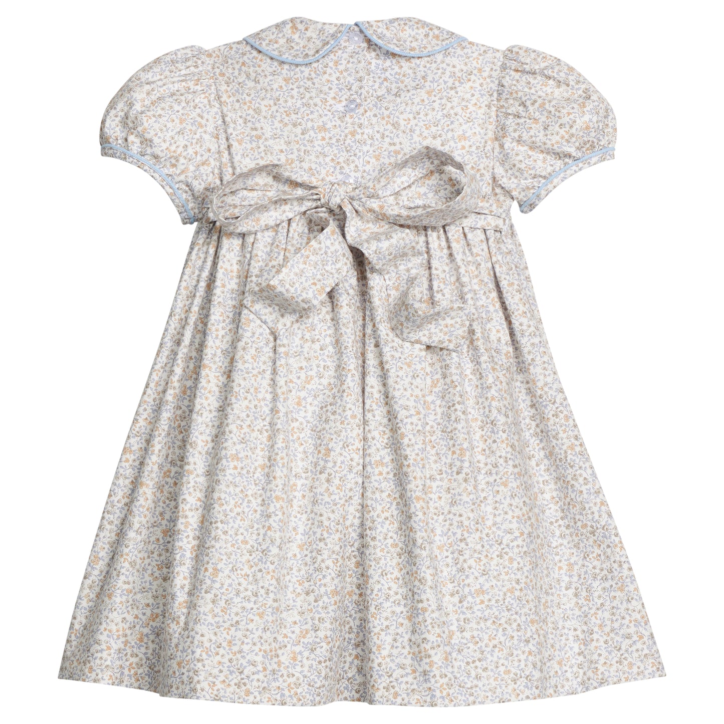 Smocked Peter Pan Dress | Winthrop Floral
