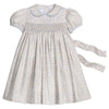 Smocked Peter Pan Dress | Winthrop Floral
