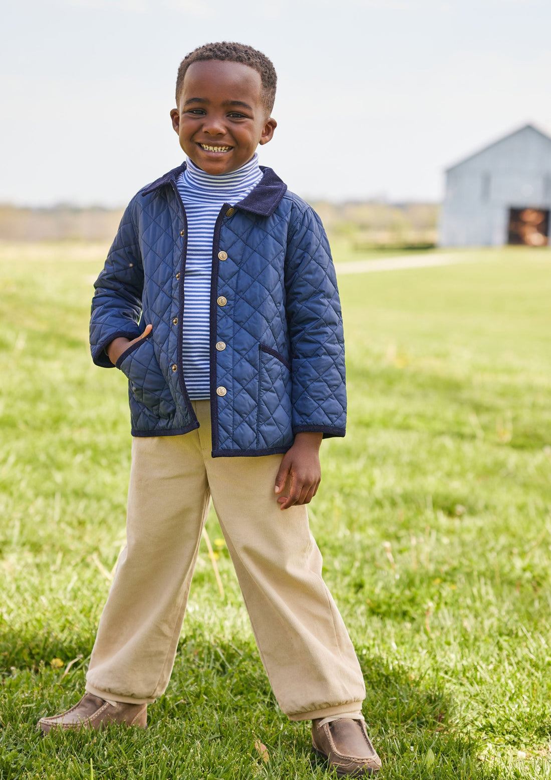 Classic Quilted Jacket | Navy (Unisex) lol