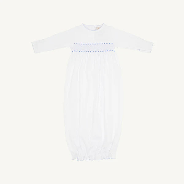 Sweetly Smocked Greeting Gown | Blue