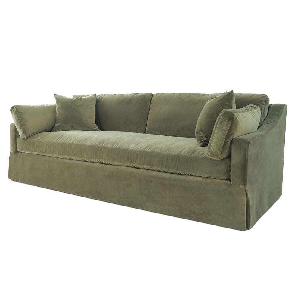 Montrose 96" Sofa | Green Velvet