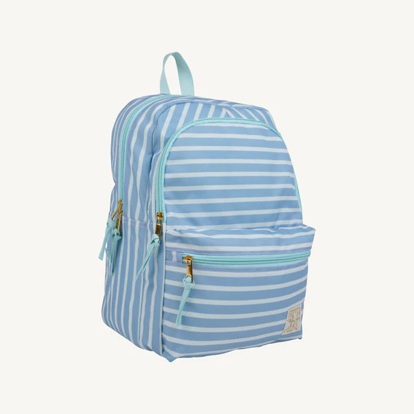 Don't Forget Your Backpack Backpack | Sarasota Sky Stripe with Sea Island Seafoam
