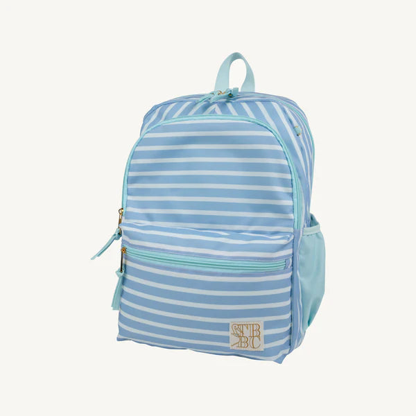 Don't Forget Your Backpack Backpack | Sarasota Sky Stripe with Sea Island Seafoam