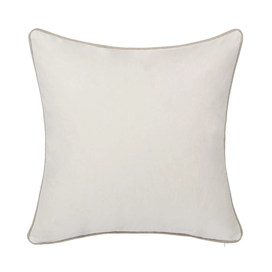 Heirloom Velvet Ivory Pillow | 22"