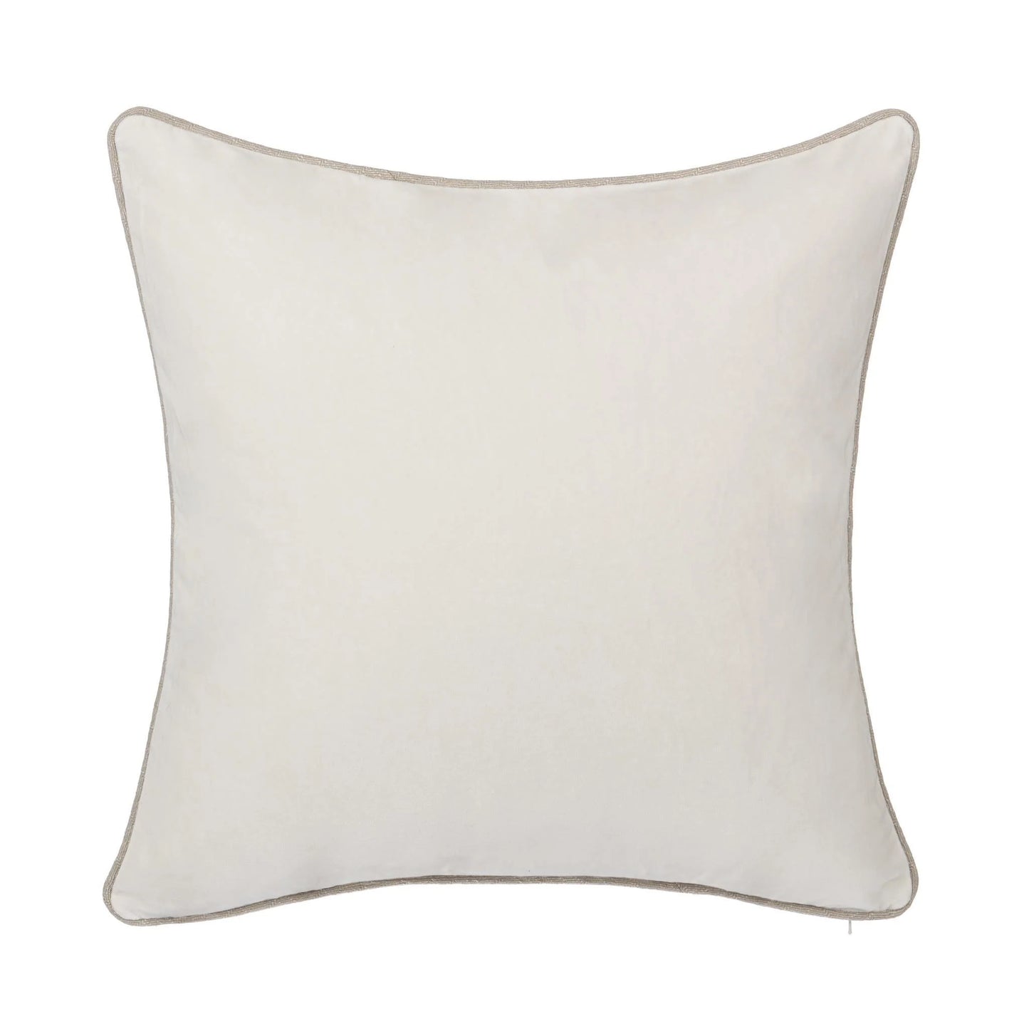 Heirloom Velvet Ivory Pillow | 22"