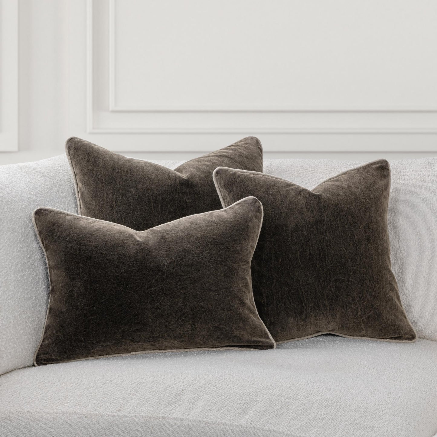 Heirloom Velvet Dark Clove Pillow | 22"