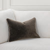 Heirloom Velvet Dark Clove Pillow | 14x20
