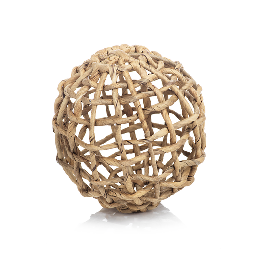 Water Hyacinth Twisted Fill Ball 6.75"