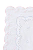 Scalloped Receiving Blanket | Pink