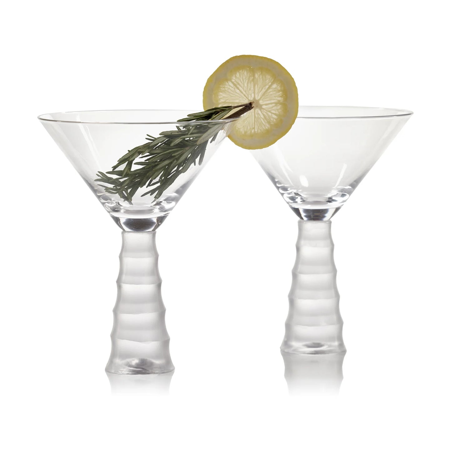 Sagano Bamboo Stem Martini Glass