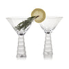 Sagano Bamboo Stem Martini Glass
