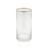 Optic High Ball with Gold Rim