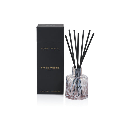 Apothecary Guild Opal Glass Reed Diffuser in Gift Box | Rio de Janeiro