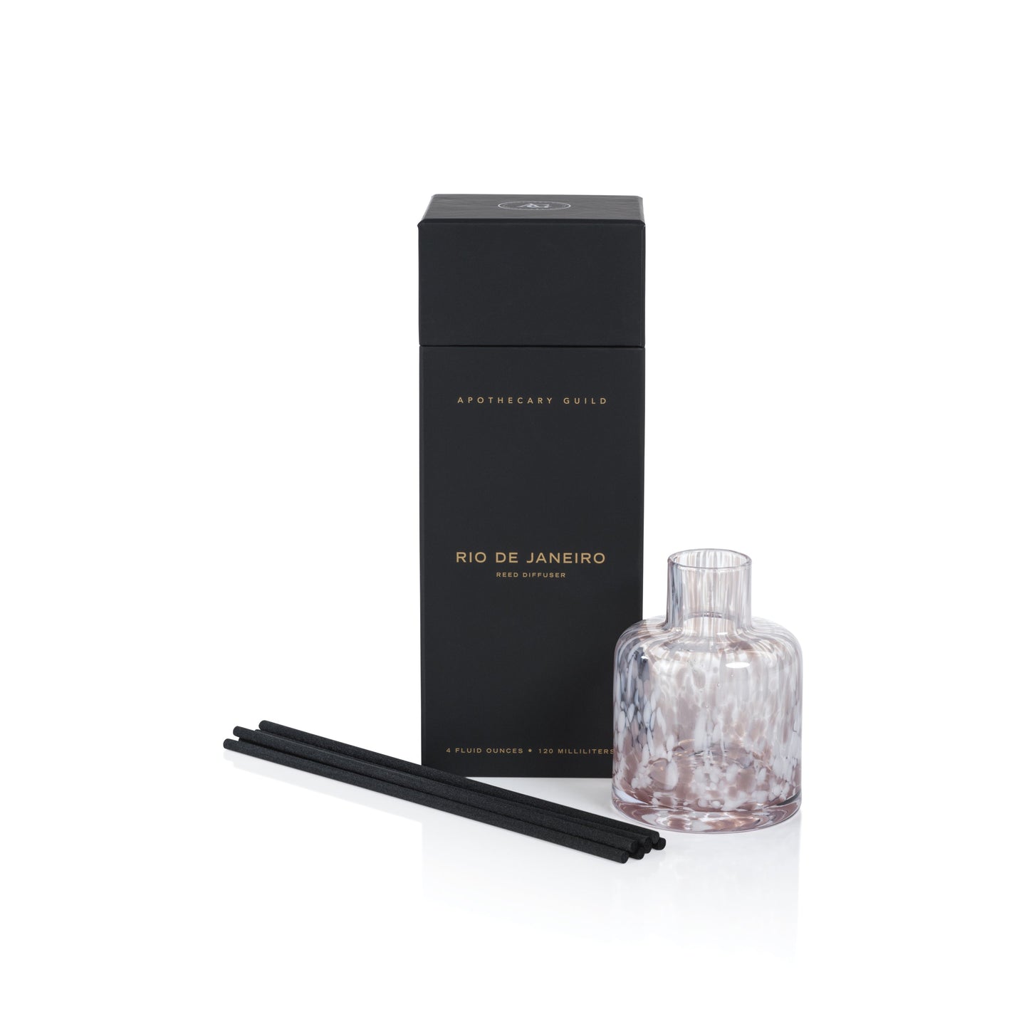 Apothecary Guild Opal Glass Reed Diffuser in Gift Box | Rio de Janeiro