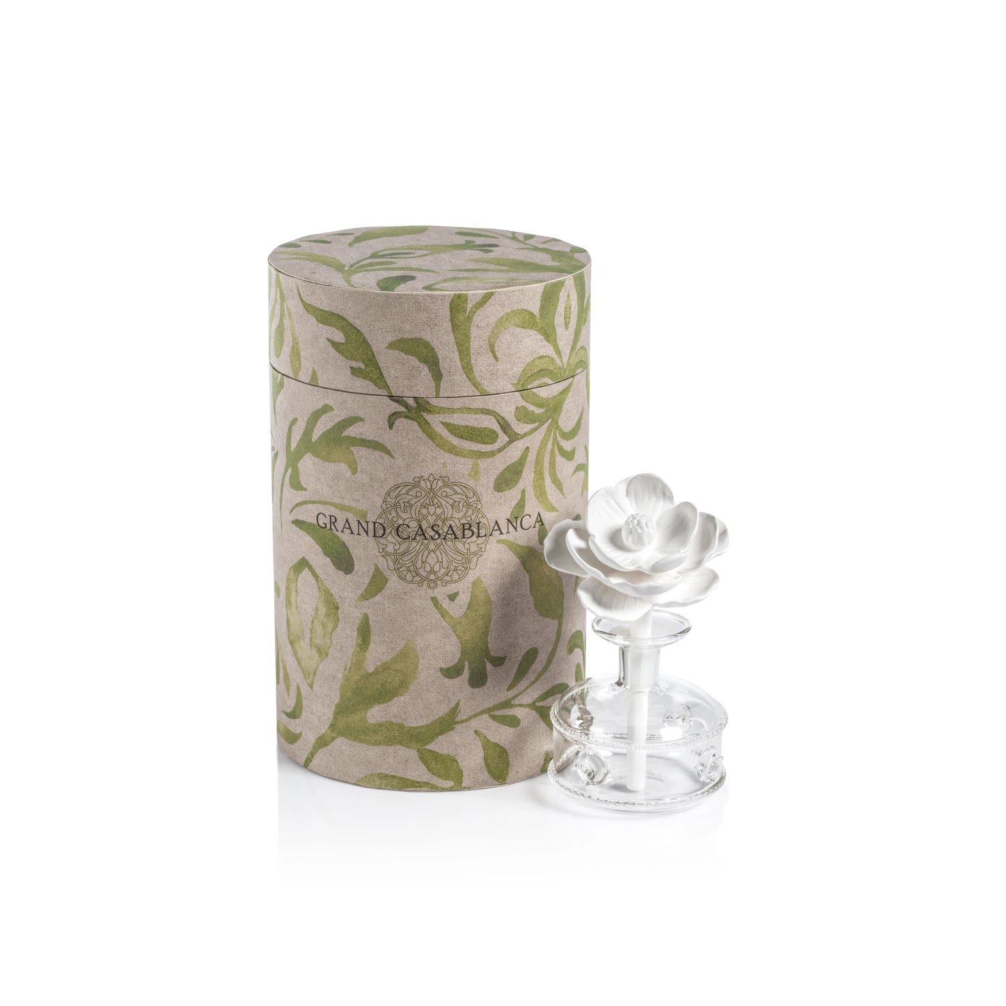 Mini Grand Casablanca Porcelain Diffuser | 1.7 oz | Magnolia Petals