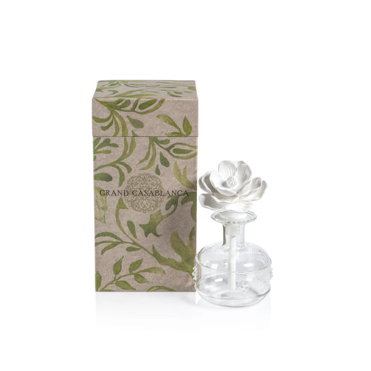 Grand Casablanca Porcelain Diffuser | 6.8 oz | Magnolia Petals