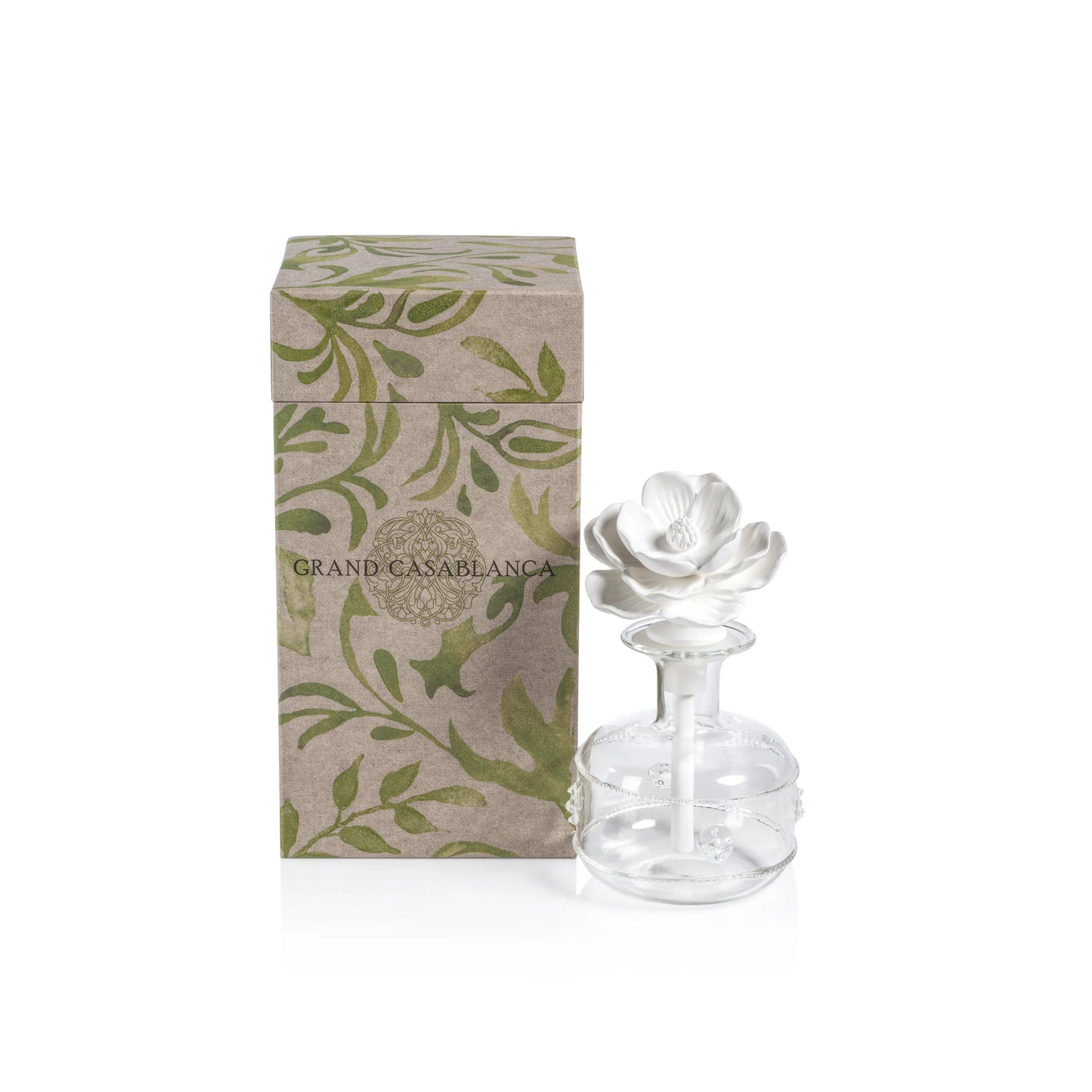 Grand Casablanca Porcelain Diffuser | 6.8 oz | Magnolia Petals