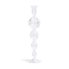 Marais Blown Glass Taper Candle Holder - Clear | 11.5 in