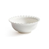 Montecito Ruffled Rim Bowl | White | Large
