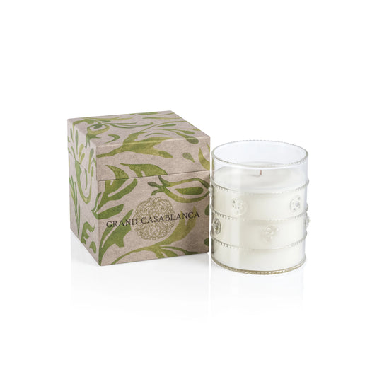 Grand Casablanca Scented Candle | 12 oz | Magnolia Petals