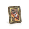Shagrin Horn Inlaid Photo Frame | 4x6