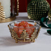 Forêt d’Hiver Glass and Alloy Bowl | Gold