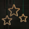 Golden Pearl Star Ornament | 4 in