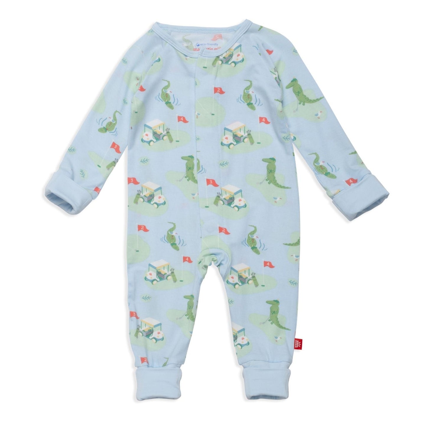 A Putt Above Modal Magnetic Grow With Me Convertible Coverall