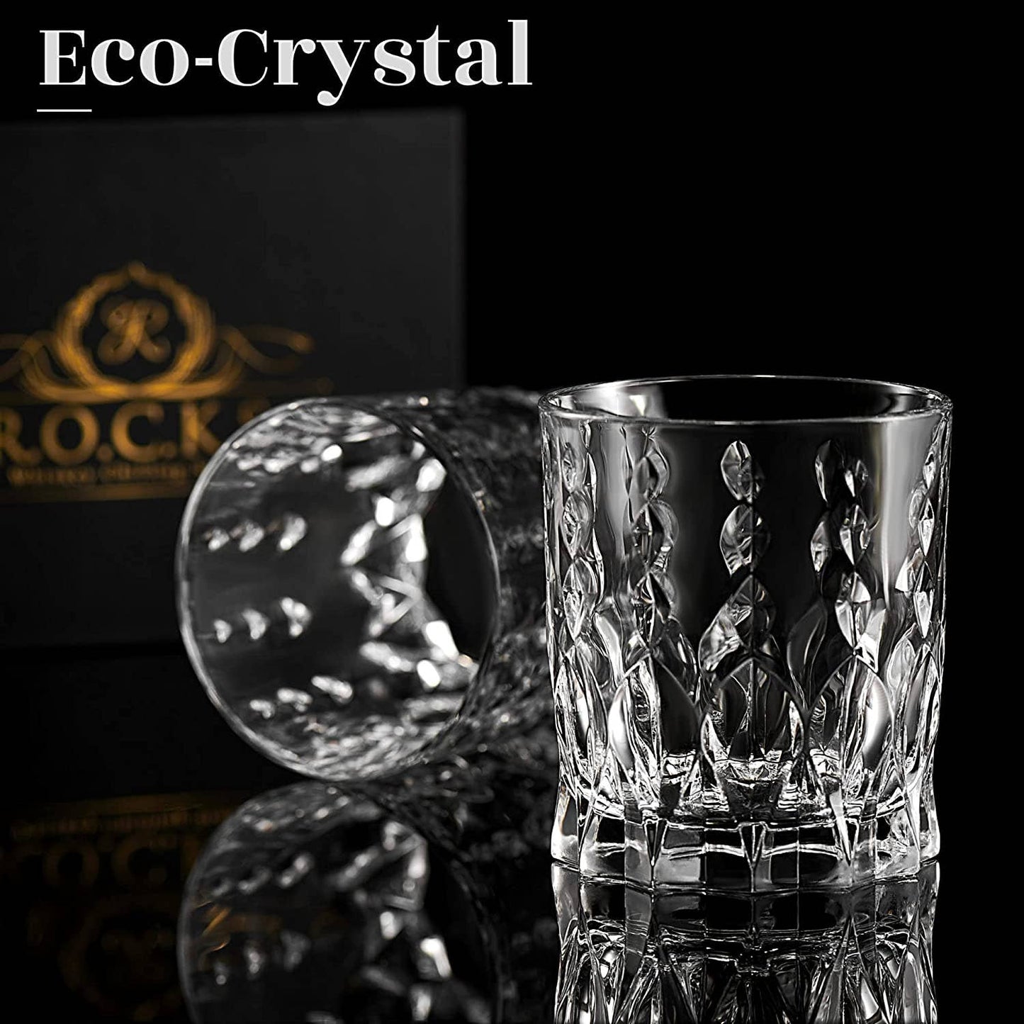 The Eco Crystal Collection | Monarch Whiskey Glass Edition