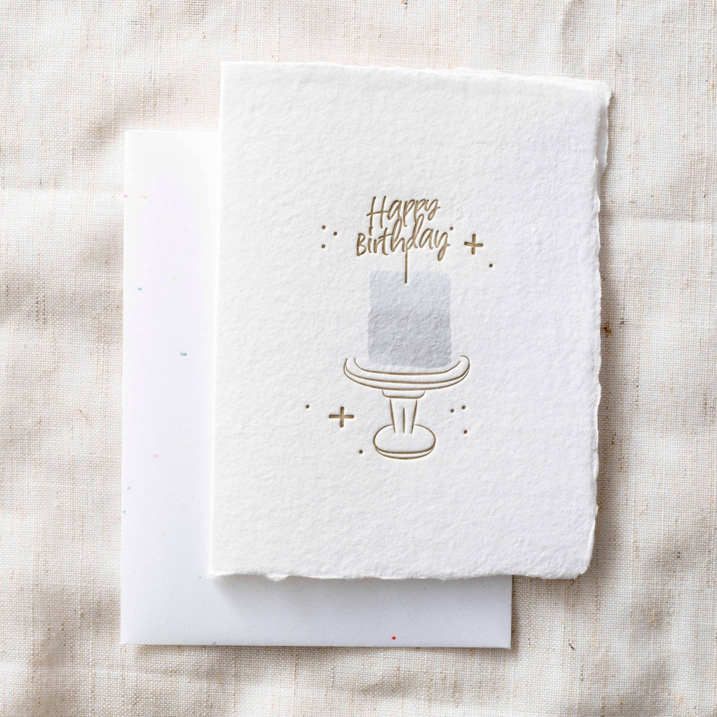 Happy Birthday Cake Topper | Greeting Card