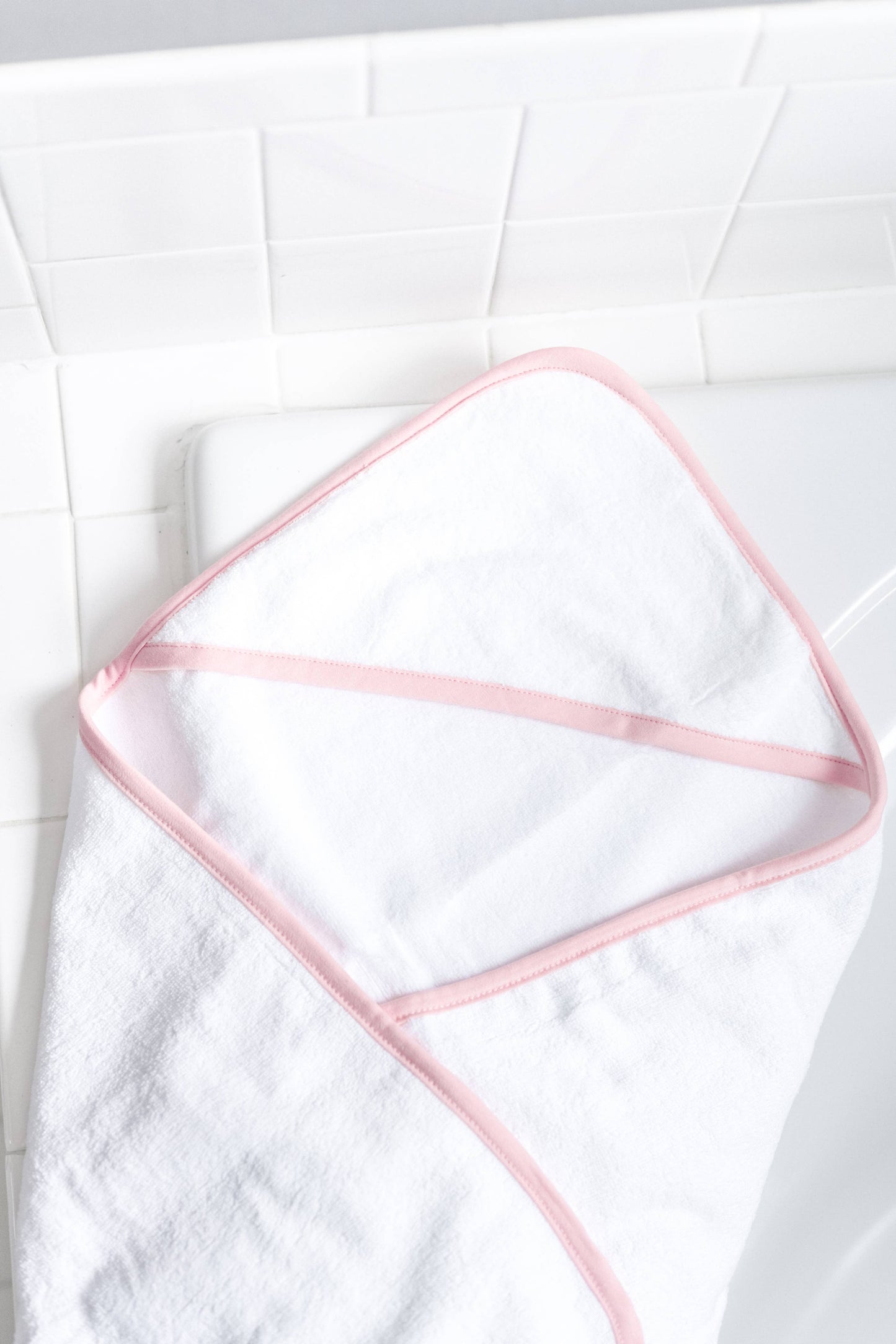 Hooded Terry Bath Towel | Light Blue