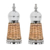 Basketweave Wicker Salt & Pepper Shakers