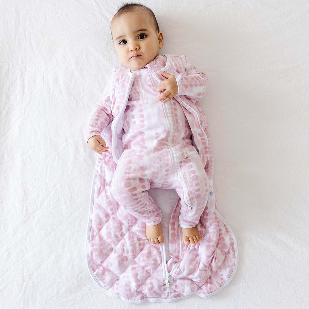 Dream Weighted Sleep Sack | Petal Pink Shibori