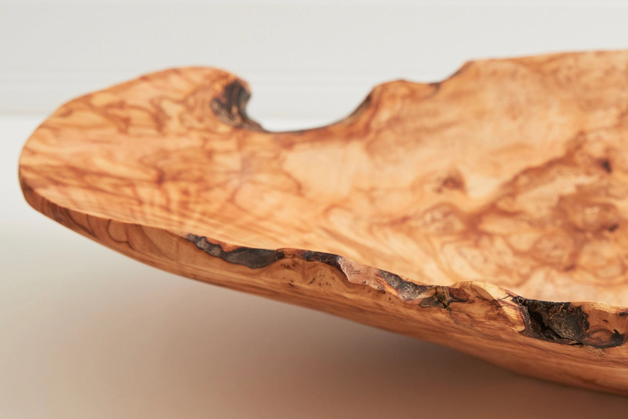 Italian Olivewood Root Bowl