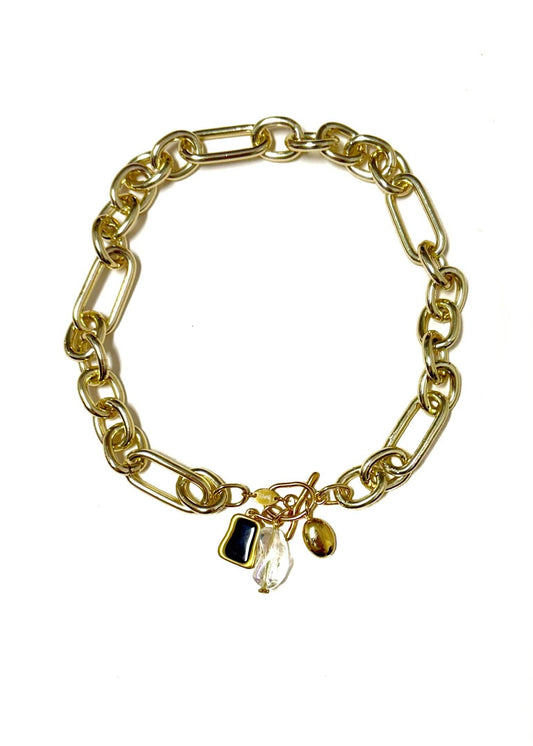 Nate Necklace | Black
