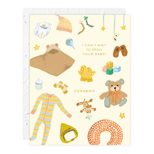 Spoiled Baby | Baby Card