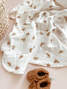 Muslin Baby Blanket | Teddybear