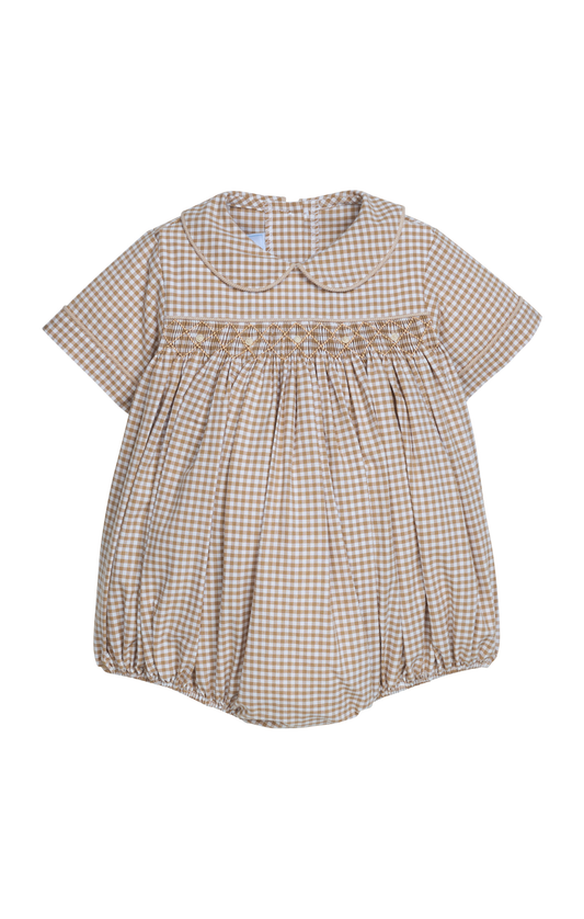 Barrington Bubble | Khaki Gingham